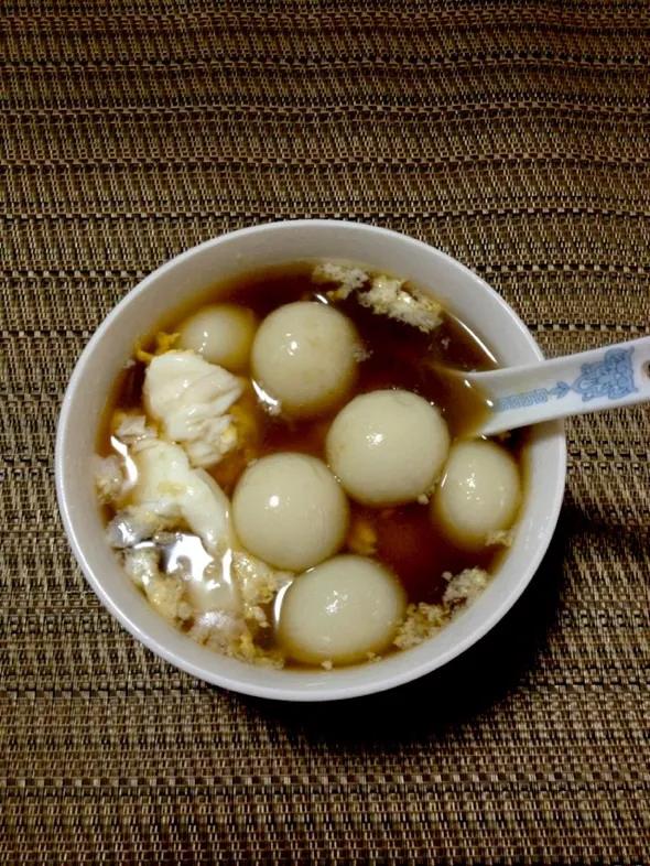 麻蓉湯圓，昨天吃了嗎