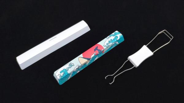 遇見珊瑚海，鍵線分離、熱插拔、RGB燈效，小呆蟲GK108開箱