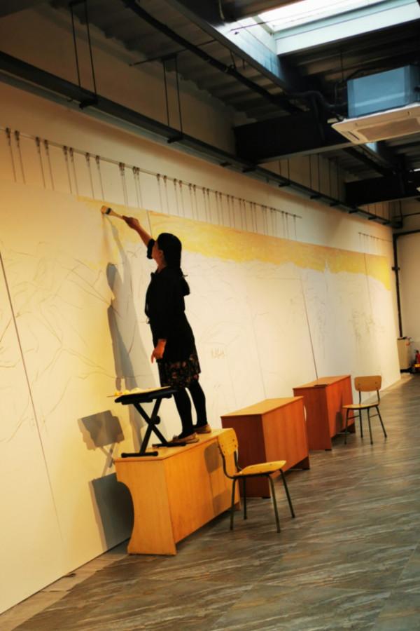 巨幅油畫《萬里長城中國精神》在懷柔創作完成,冬奧會期間將展出 巨幅油畫《萬里長城中國精神》在懷柔創作完成,冬奧會期間將展出