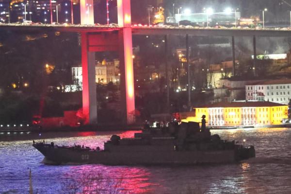 俄烏局勢緊張 俄羅斯多艘登陸艦前往黑海參加演習