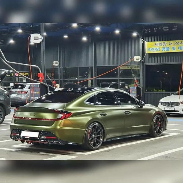 被“鯰魚臉”坑慘了的索納塔10改裝過後明顯帥多了 被“鯰魚臉”坑慘了的索納塔10改裝過後明顯帥多了