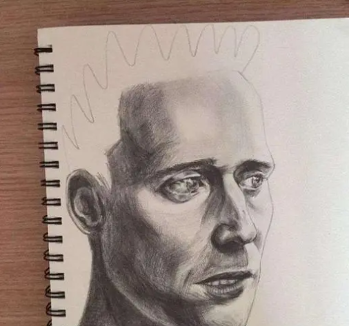 離交卷還有兩分鐘，美術生“潦草收場”，猜中了開頭沒猜中結尾