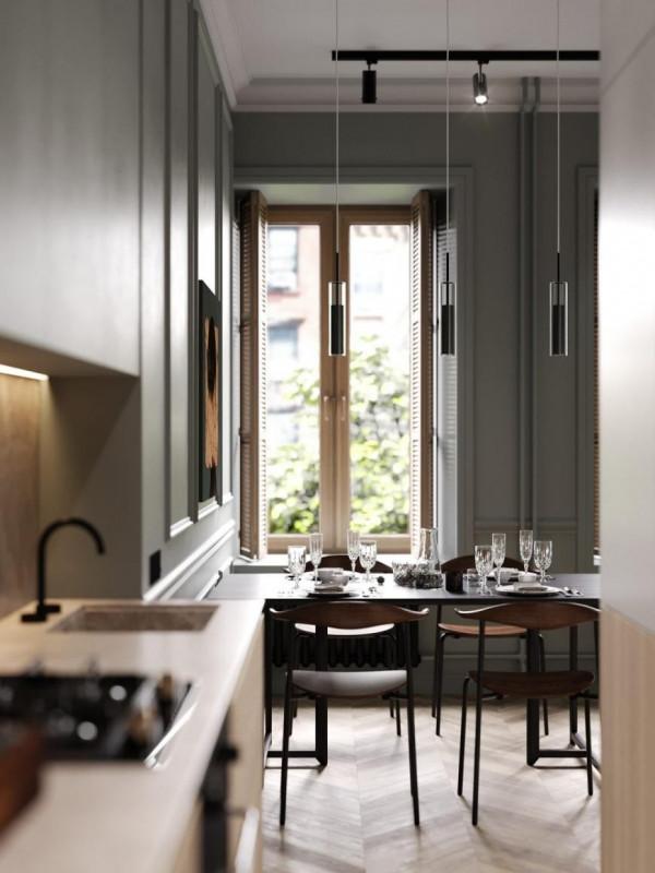 客廳三大扇窗，採光和通風無敵了！深藍色臥室大飄窗，咋看都不膩