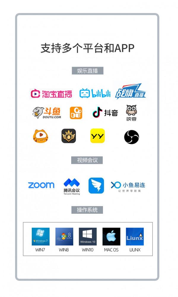 Rocware RC19 1080P USB 高畫質攝像頭 自動聚焦 90°視場角