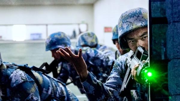 閩東腹地！海軍陸戰隊開展破襲演練