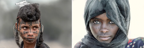 非洲沃達貝部落:男人崇尚化妝和美貌 非洲沃達貝部落:男人崇尚化妝和美貌