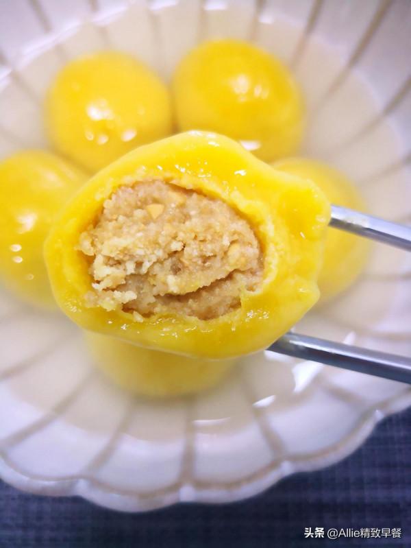 還在買冷凍湯圓嗎？教您做兩種餡的南瓜湯圓，香甜粘糯又營養，贊