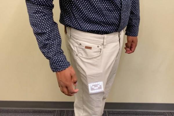 科學家開發PocketView技術 透過織物顯示LED資訊 科學家開發PocketView技術 透過織物顯示LED資訊