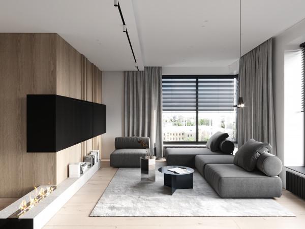 開放式佈局空間!112平現代風格家居裝修設計 開放式佈局空間!112平現代風格家居裝修設計