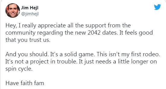 官方回應《戰地2042》跳票 需要時間周旋，請保持信心