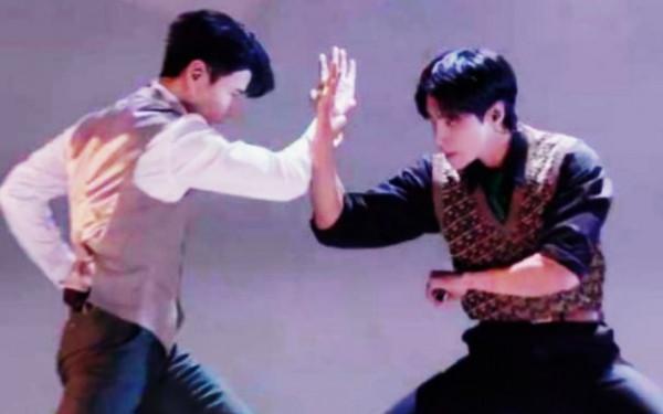 芒果年貨節：twins胖成姨，鞠婧禕半永久妝發，蔡徐坤霸氣開演