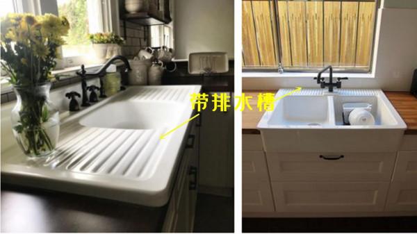 為了解決瀝水的問題，摸索了6招，水槽邊上走一圈，檯面清爽不少