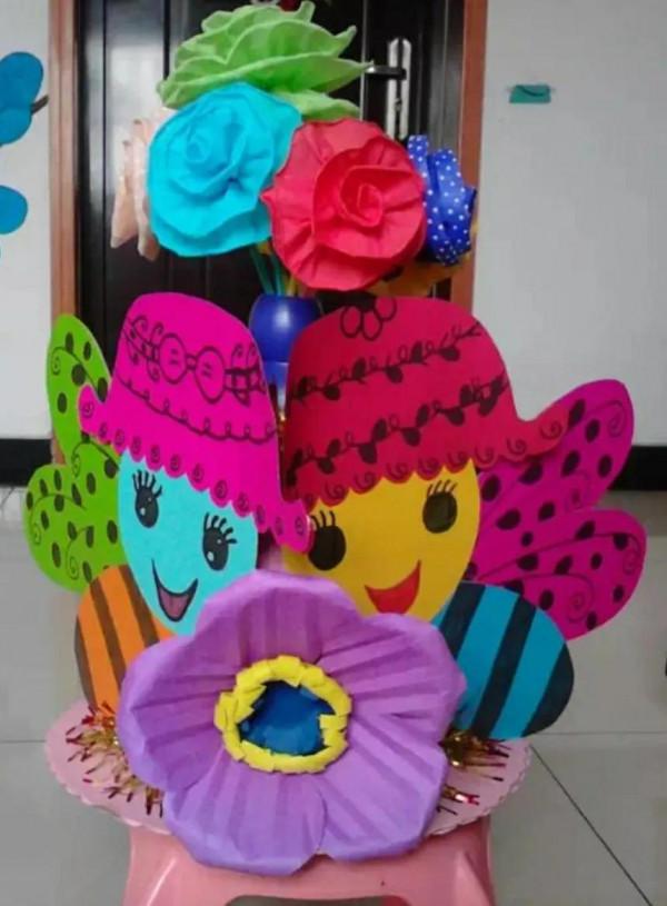 看看孩子的手工作業把媽媽逼成啥樣了