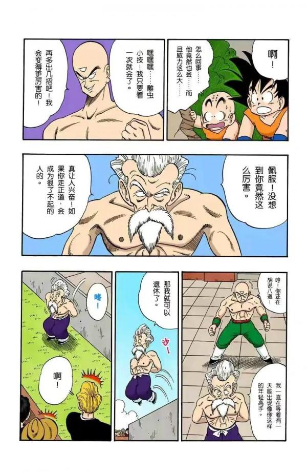 龍珠全綵漫畫121至125回~悟空vs小林