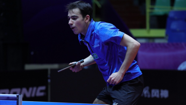 更勝一籌!卡爾德拉諾3-1力克非洲大力王,首度晉級乒乓大賽四強 更勝一籌!卡爾德拉諾3-1力克非洲大力王,首度晉級乒乓大賽四強