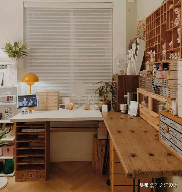 電腦桌+梳妝檯這樣設計，週末可以宅家一整天