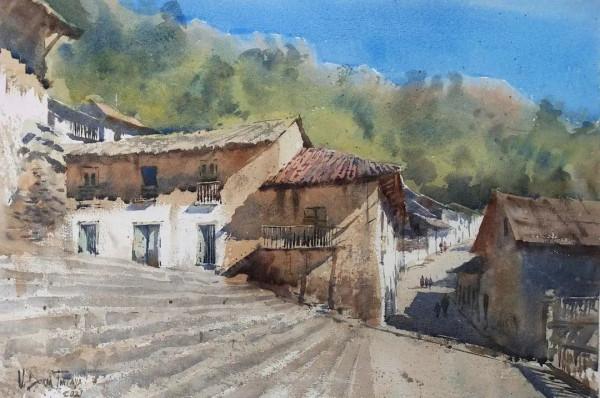 南美建築師的水彩作品