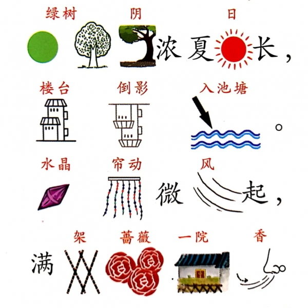 趣味古詩詞來了，60首高頻古詩，影象快速記憶法，好玩又好學