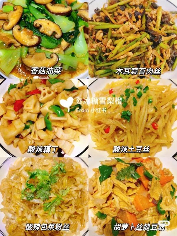 一週減脂不重樣整理減脂期可以吃得清淡家常菜