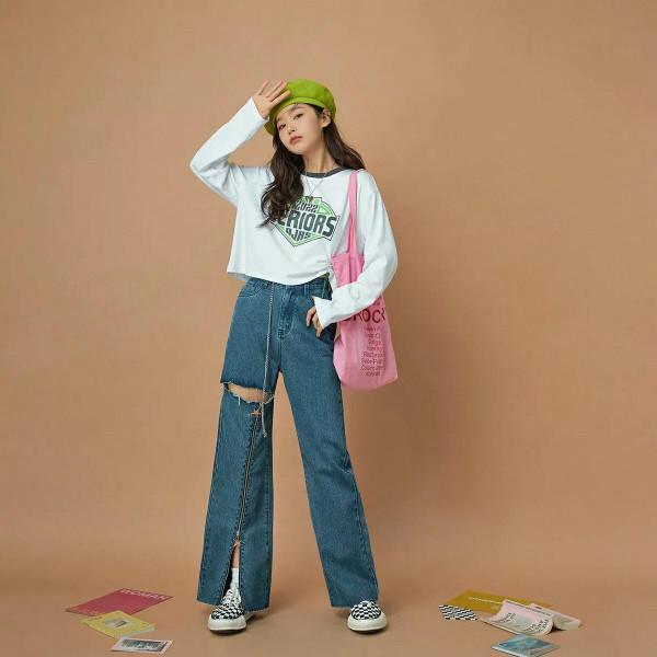 80多款女士牛仔褲推薦給你，再也不愁牛仔褲穿搭啦