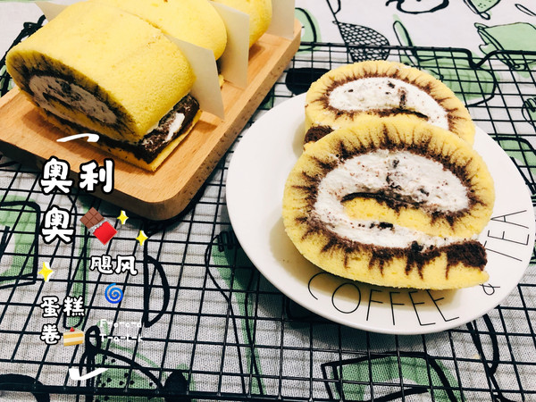 幾分鐘搞定奧利奧颶風蛋糕卷，一步就搞定