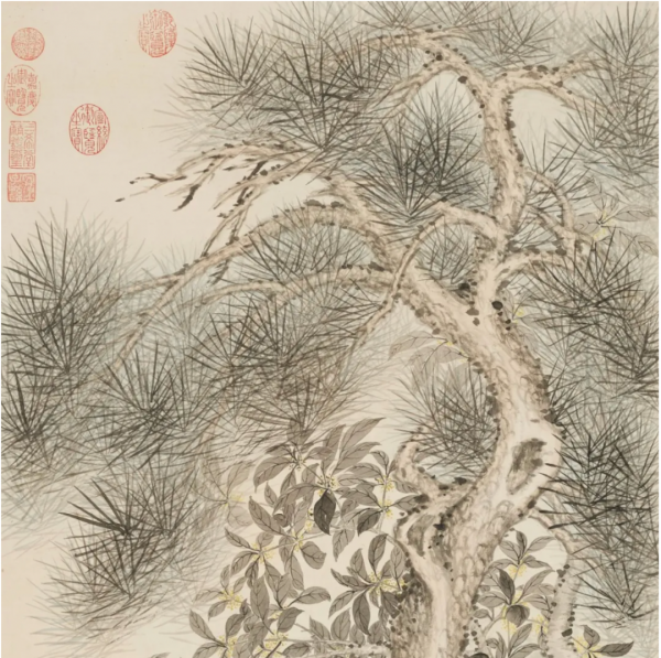 這幅乾隆從弟的傳世之作,“春意”深藏宮廷百年不衰 這幅乾隆從弟的傳世之作,“春意”深藏宮廷百年不衰