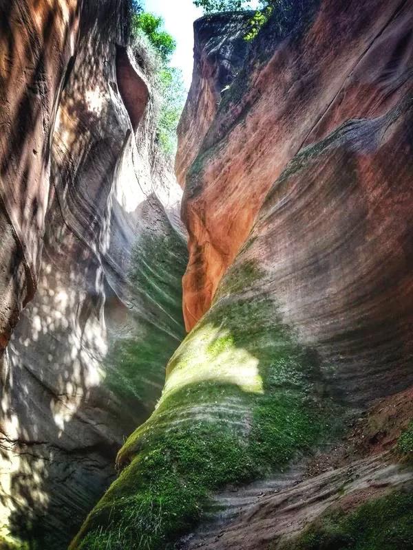 大美甘泉雨岔大峽谷
