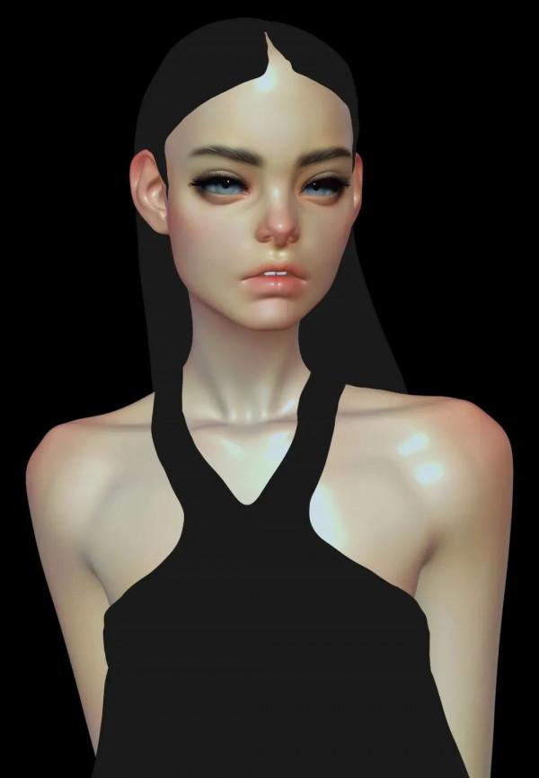 唯美插畫 | 縱享絲滑，一組超美的女子畫