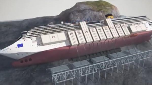 滿載4000人豪華遊輪觸礁事故，23人當場遇難，打撈費高達15億歐