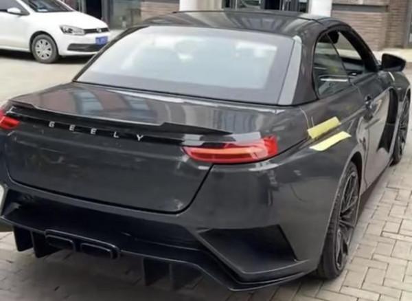 吉利硬頂敞篷車曝光,造型前衛、運動 吉利硬頂敞篷車曝光,造型前衛、運動