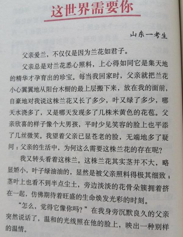 滿分作文《有你，真好》，一個巧思，決勝萬千