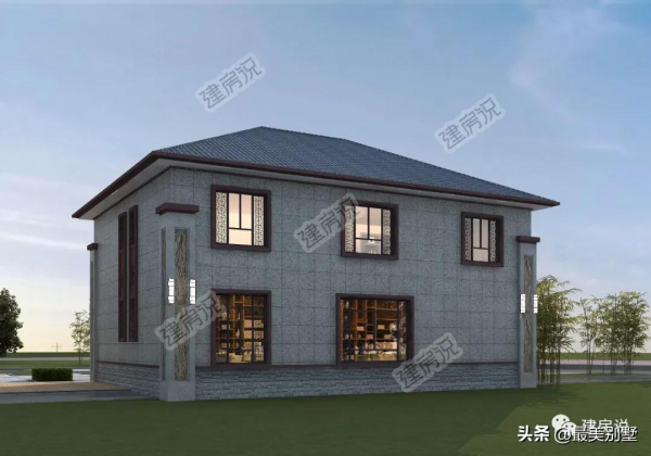 回家過年最好的禮物，就是這棟新中式別墅，建了全家都開心