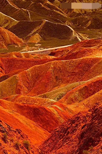 世界地質奇觀美景之中國張掖丹霞地貌