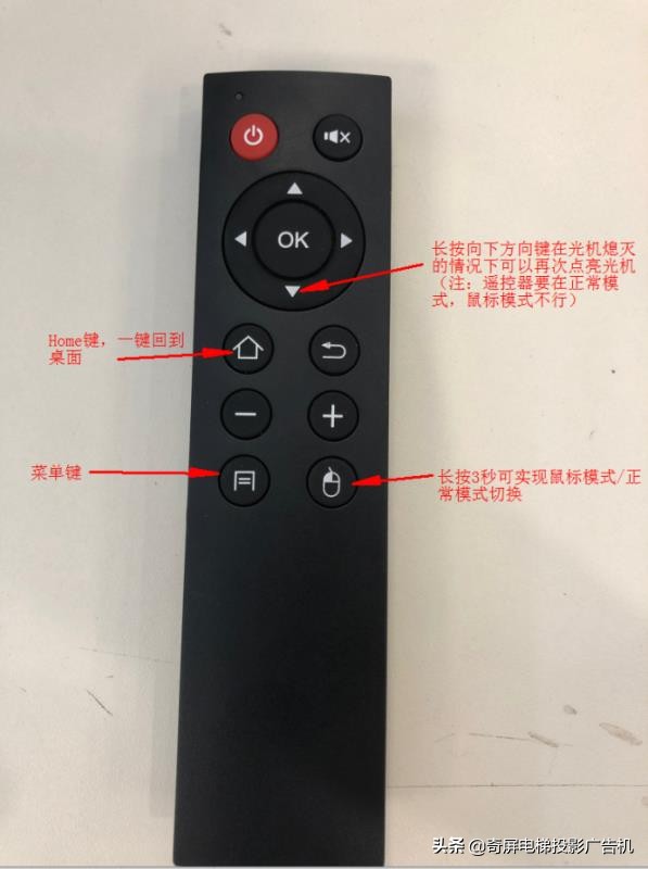 奇屏電梯投影廣告機常見問答