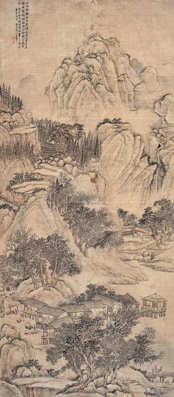 三十幅名家山水中堂，太養眼了