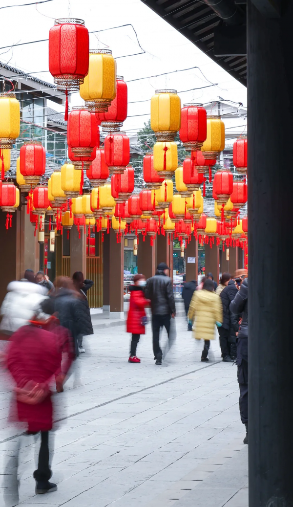 據說，對著城廂的萌虎數一數，虎年就會有虎福