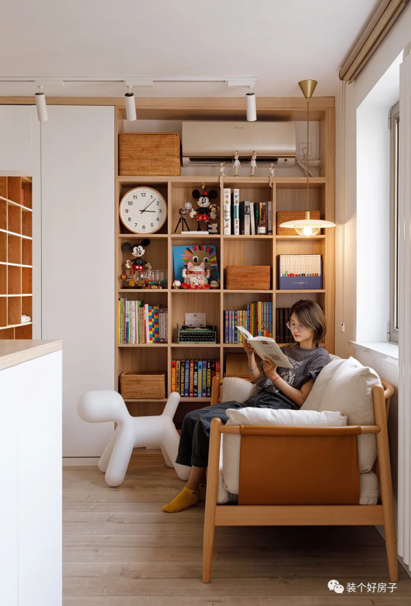 海淀媽媽的育兒經都藏在這68m²!30W做24m²收納區,利用率提高30% 海淀媽媽的育兒經都藏在這68m²!30W做24m²收納區,利用率提高30%