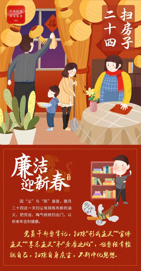 漫畫|廉潔迎新春①掃除自身灰塵 漫畫|廉潔迎新春①掃除自身灰塵