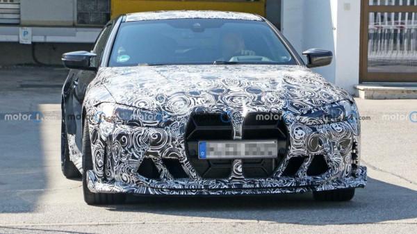 寶馬M4 CSL最新路試諜照 寶馬M4 CSL最新路試諜照
