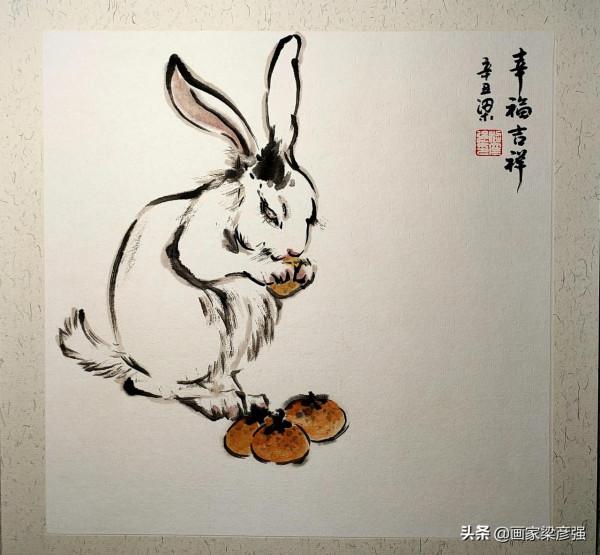 您的生肖屬性是啥？梁彥強與您共享快樂，免費贈送十二生肖畫作了