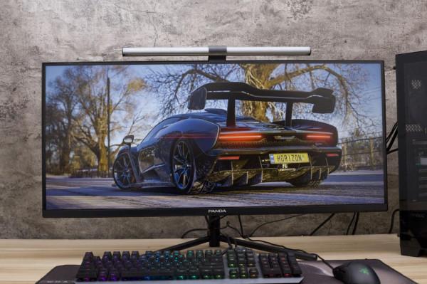 千元內，熊貓34英寸21:9帶魚屏家用辦公新體驗