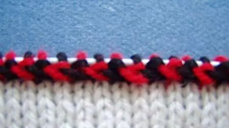 實用的毛衣橫向鎖針裝飾邊織法教程，會編織的一看就懂