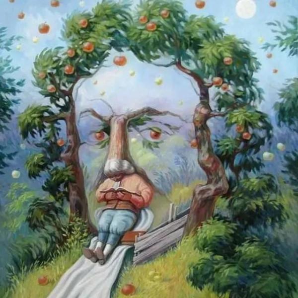 下面這些圖，你第一眼看到的是什麼呢？