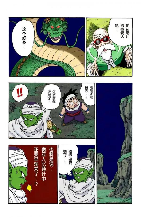 龍珠全綵漫畫211至215回~賽亞人來襲，貝吉塔登場
