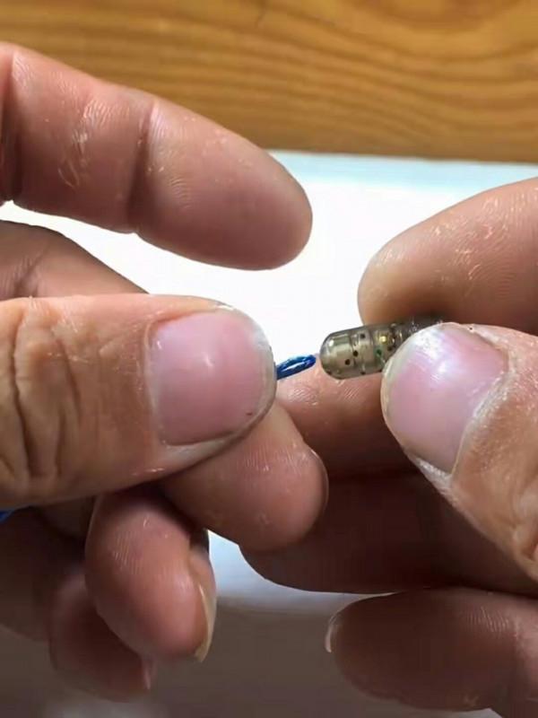 大物線組製作之竿稍結加固方法 大物線組製作之竿稍結加固方法