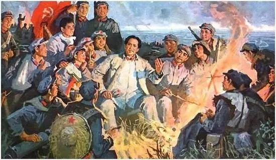 你們見過描述毛主席長征途中的油畫嗎? 你們見過描述毛主席長征途中的油畫嗎?