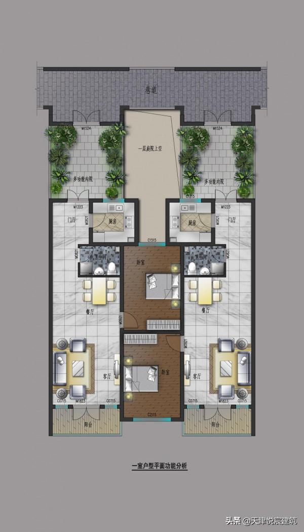 高效的住宅交通體系營造出傳統街區氛圍 高效的住宅交通體系營造出傳統街區氛圍