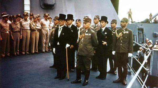 二戰風雲錄—日本投降儀式細節 為何選在密蘇里號戰艦