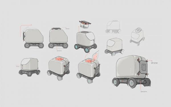 “送貨機器人”——越來越好看了 “送貨機器人”——越來越好看了