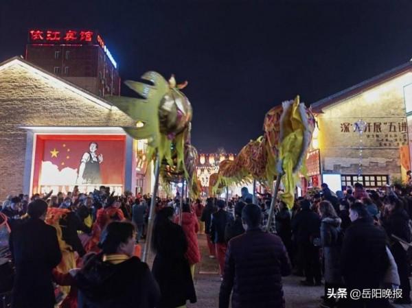 岳陽汴河街、洞庭南路元宵佳節好韻味